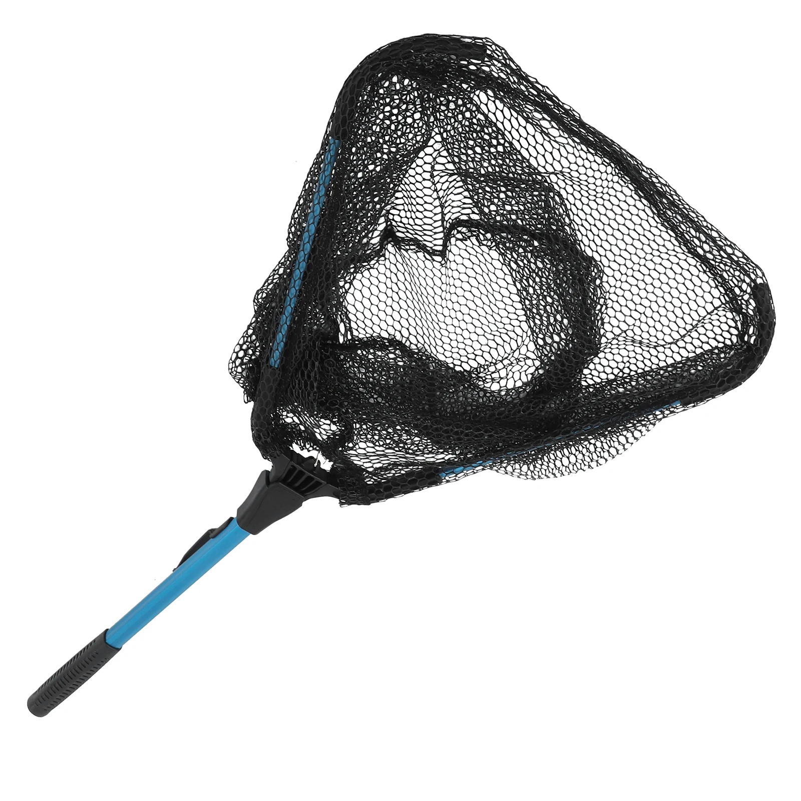 

Aluminum Alloy Telescopic Fishing Net Foldable Net Lightweight Compact Storage Easy Carrying Suitable Lakes Rivers Boats