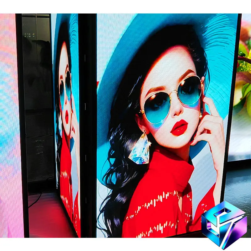 Outdoor 4X8ft Full Color LED Electronic Sign Board Street Pole Waterproof Digital Billboard For Store Business Promotion