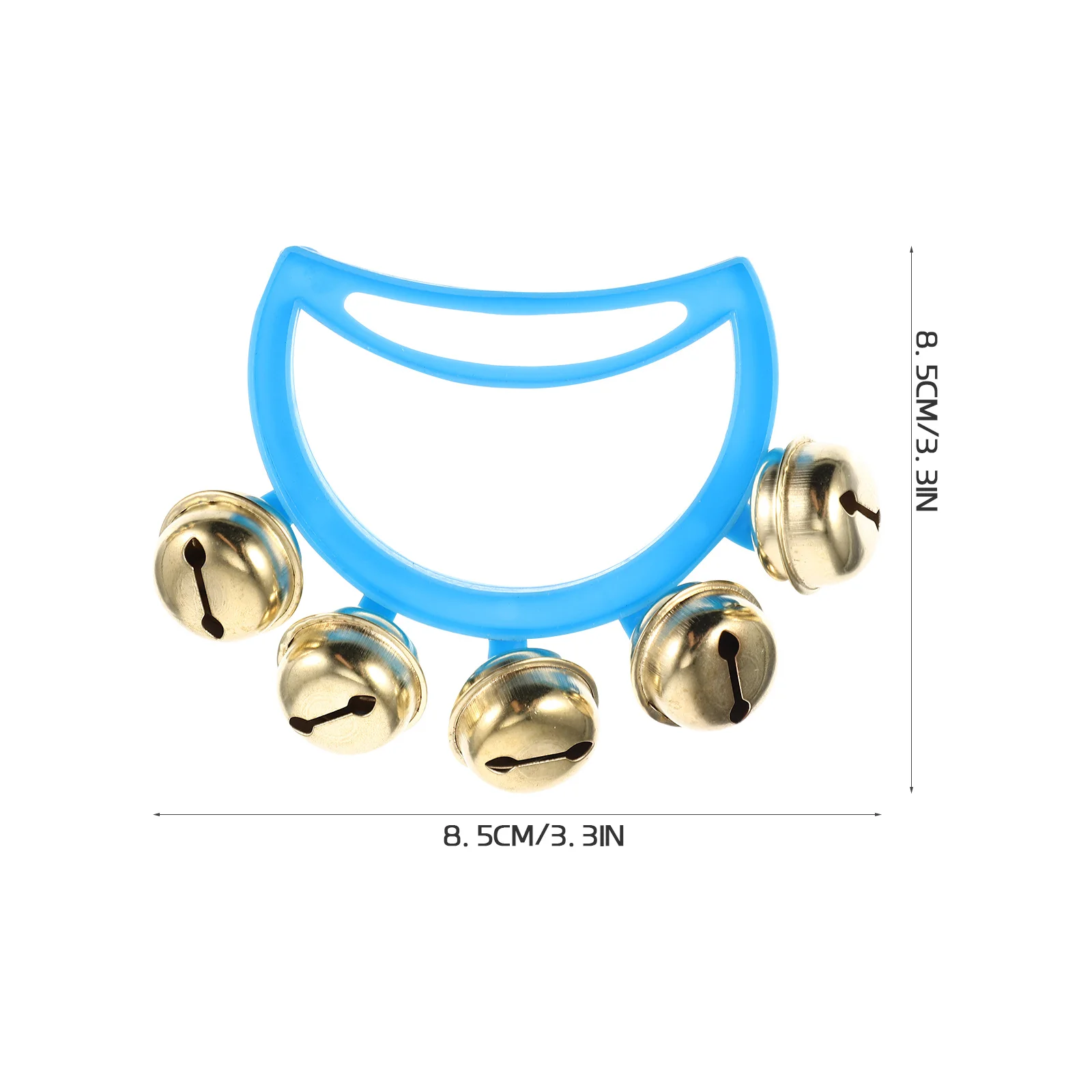 

6pcs Kids Tambourines Handheld Rattle Bell Portable Baby Percussion Instrument For Music Learning Party Games Kids Musical