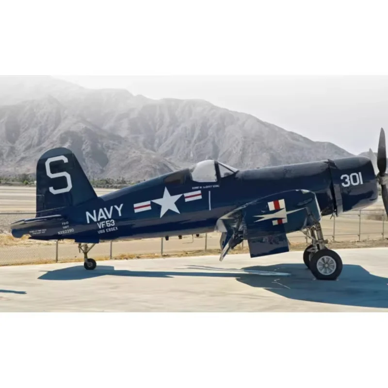 Fms  Remote Control Series  800mm F4u Pirate Fixed Wing Electronic Remote Control Model Aircraft World War Ii Model Aircraft