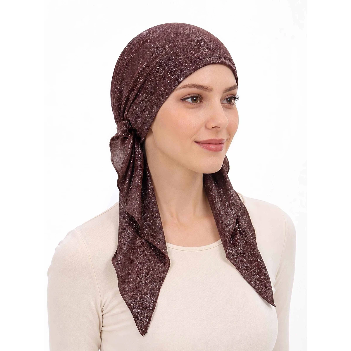 2026 New Muslim Fashion Hijabs Turban Bonnet Long Tail Head Wraps Hijab Hats Breathable Chemo Cap For Women Girls