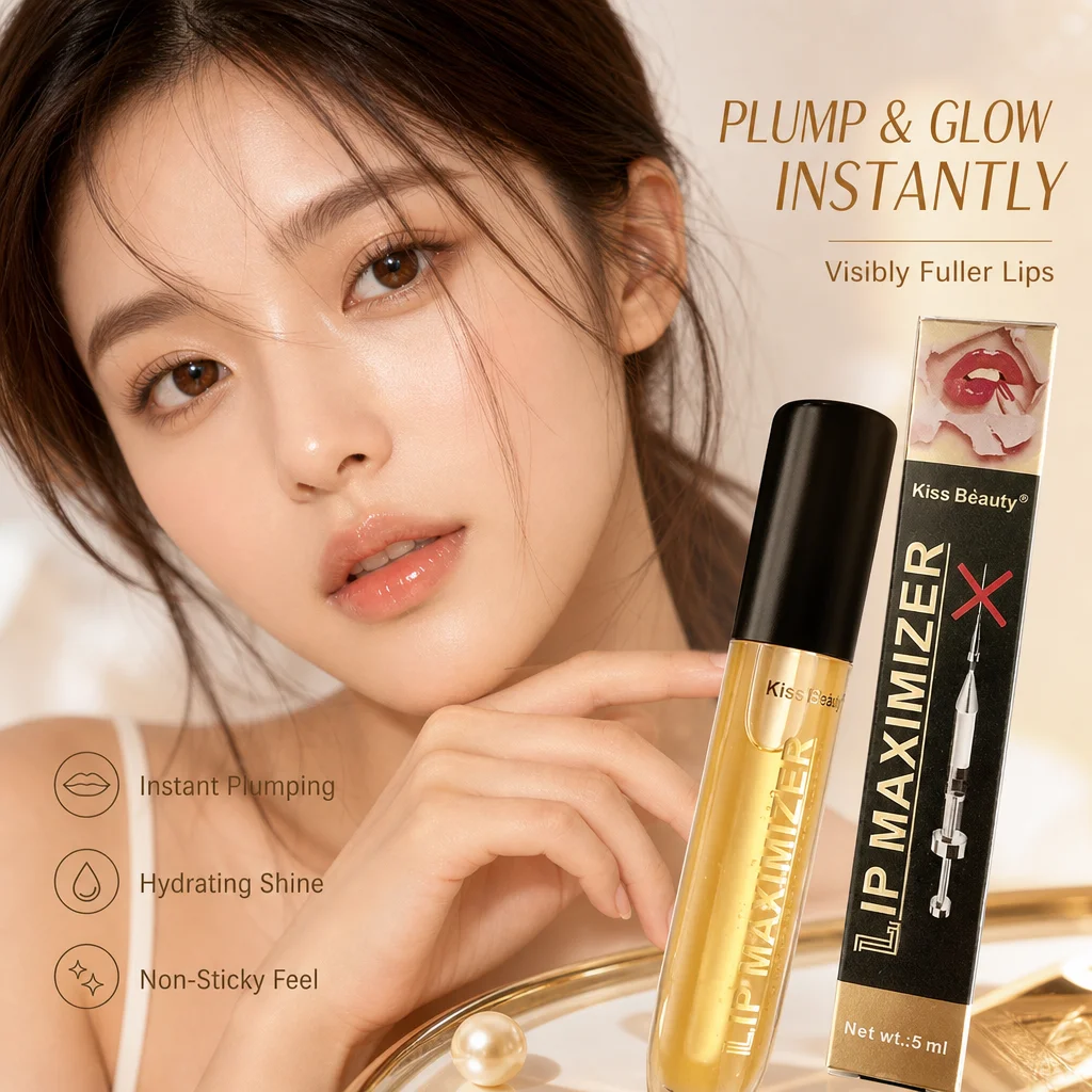 Lip Plump Serum Oil Boost Elasticity Moisturize Long Lasting Gloss Reduce Fine Lines Remove Dead Skin Lip Essence Oil