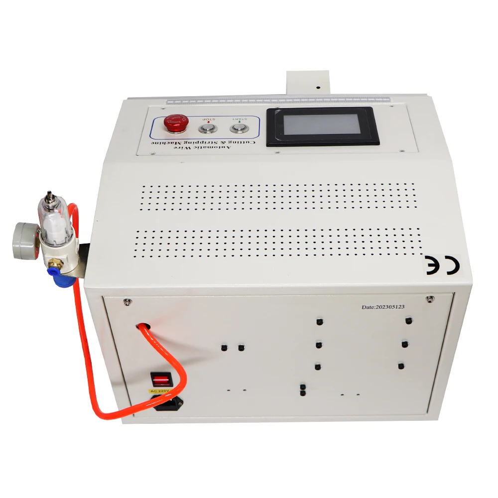 2-7mm SWT508 Electric Round Sheath Wire Stripping Machine Scrap Cable Peeling Cutter with Blades