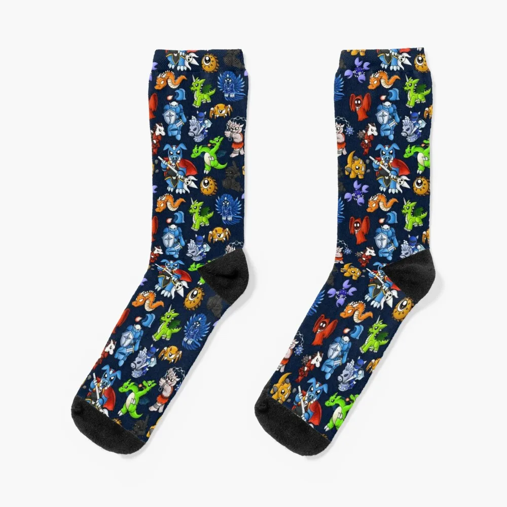 

Zelda 1 & 2: Old-school Snuggles Socks Thermal Socks For Men Sport Man Sock Cartoon Socks