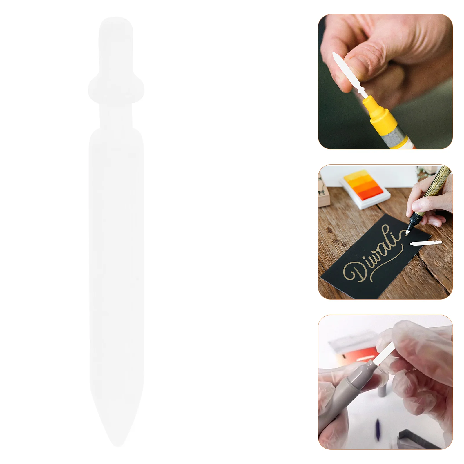 

10 Pcs Replacement Pen Broken Tip Marker Nibs Universal Whiteboard Practical Points Paint Tips Nylon Stylus