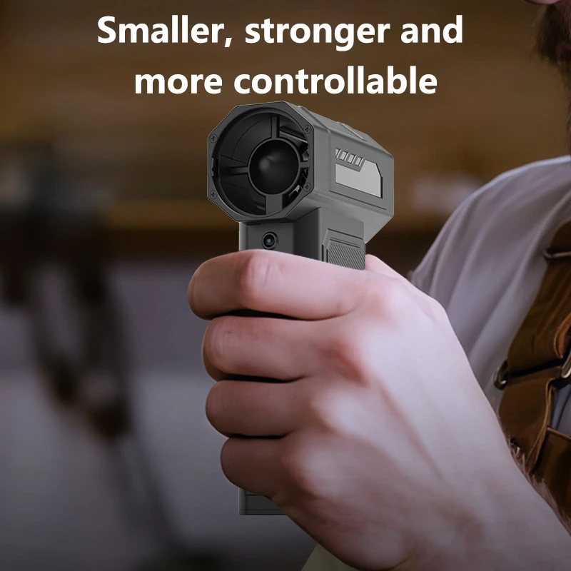 Турбоструйный вентилятор 90000 об/мин, сильная сила выдувания, небольшой пылесос, вентилятор для чистки автомобиля, сухая вода, аккумулятор 10000 мАч, продувочный пистолет