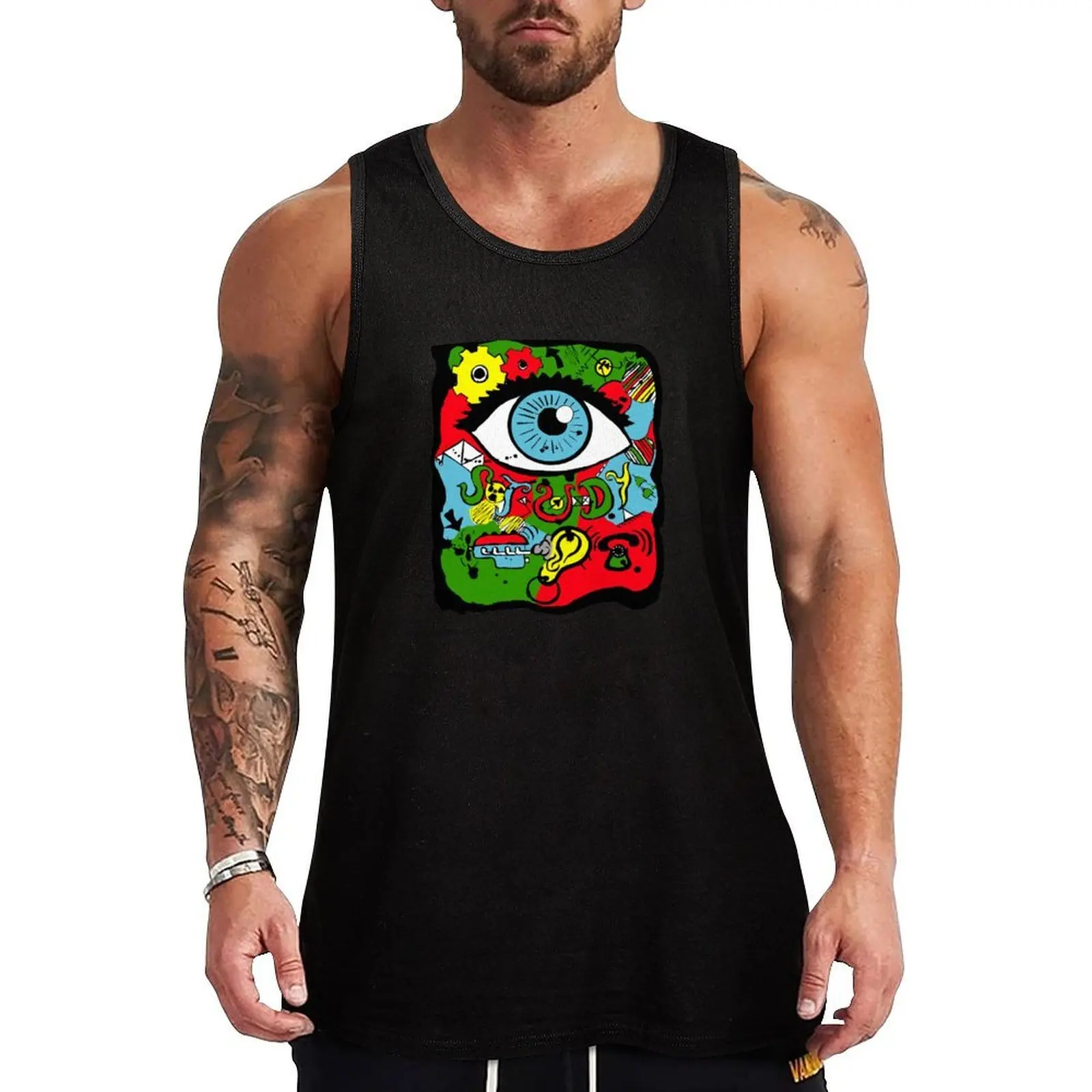

I Study Engineering Tank Top Sleeveless top Body man gym clothes man bodybuilding t shirt