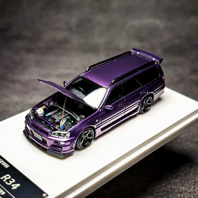 MINI GT M5 G90 Isle of Man Green Metallic Alloy-Automodell im Maßstab 1:64 Einzigartiges Geschenk Statische Ausstellung Sammlerstück Spielzeug