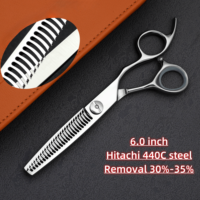 Professional hairdresser scissors Hair cutting thinning shears Japan 440c steel Set of 5.5-6.0-7.0 High-end barber accessories