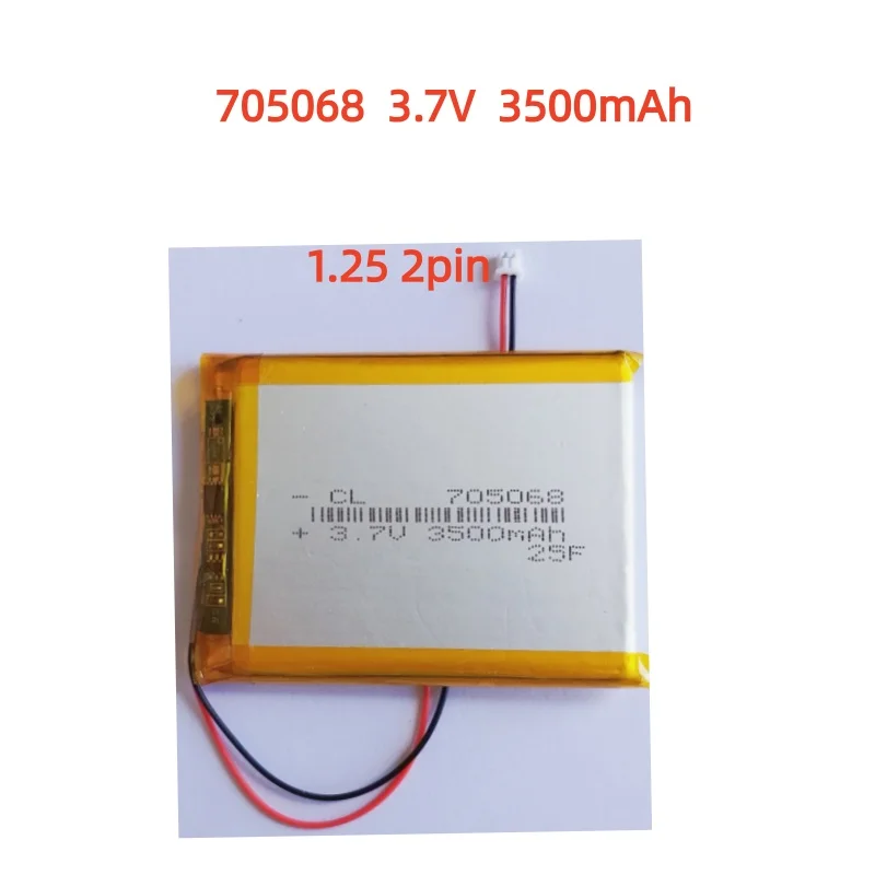 

705068 3.7V 3500mAh Lithium Polymer LiPo Rechargeable Battery Li cells For PAD DVD E-book Note Book Bluetooth Headset Mobile