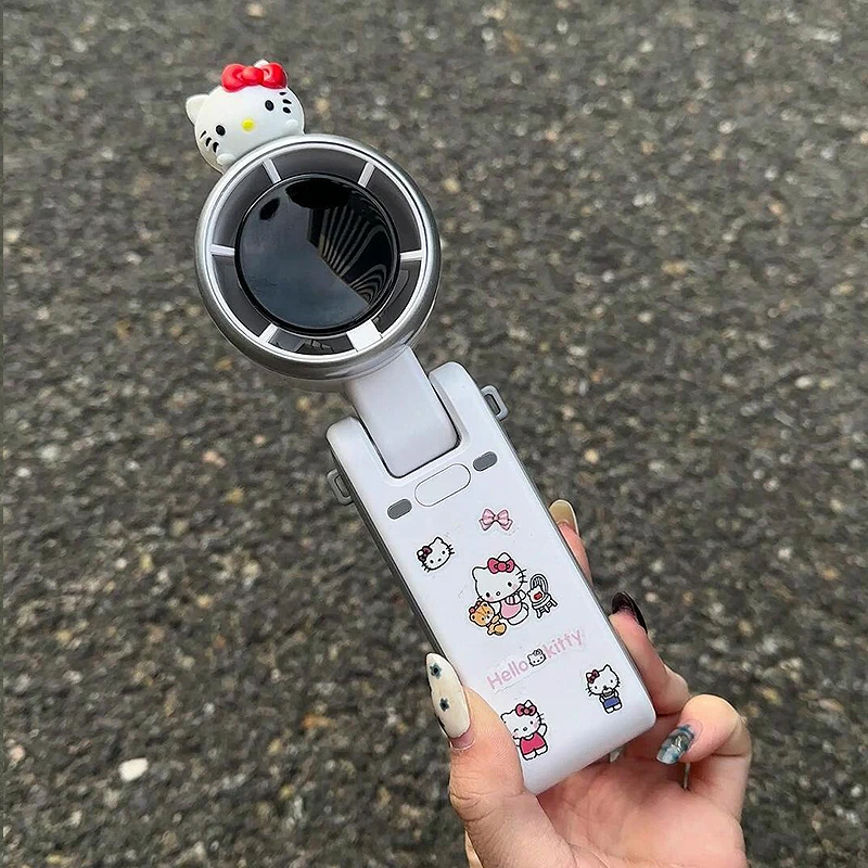 

Hello Kitty Turbo Neck Fan Hands Free Bladeless Fan 3 Speeds Portable Personal Cooling For Outdoor Travel Study Quiet