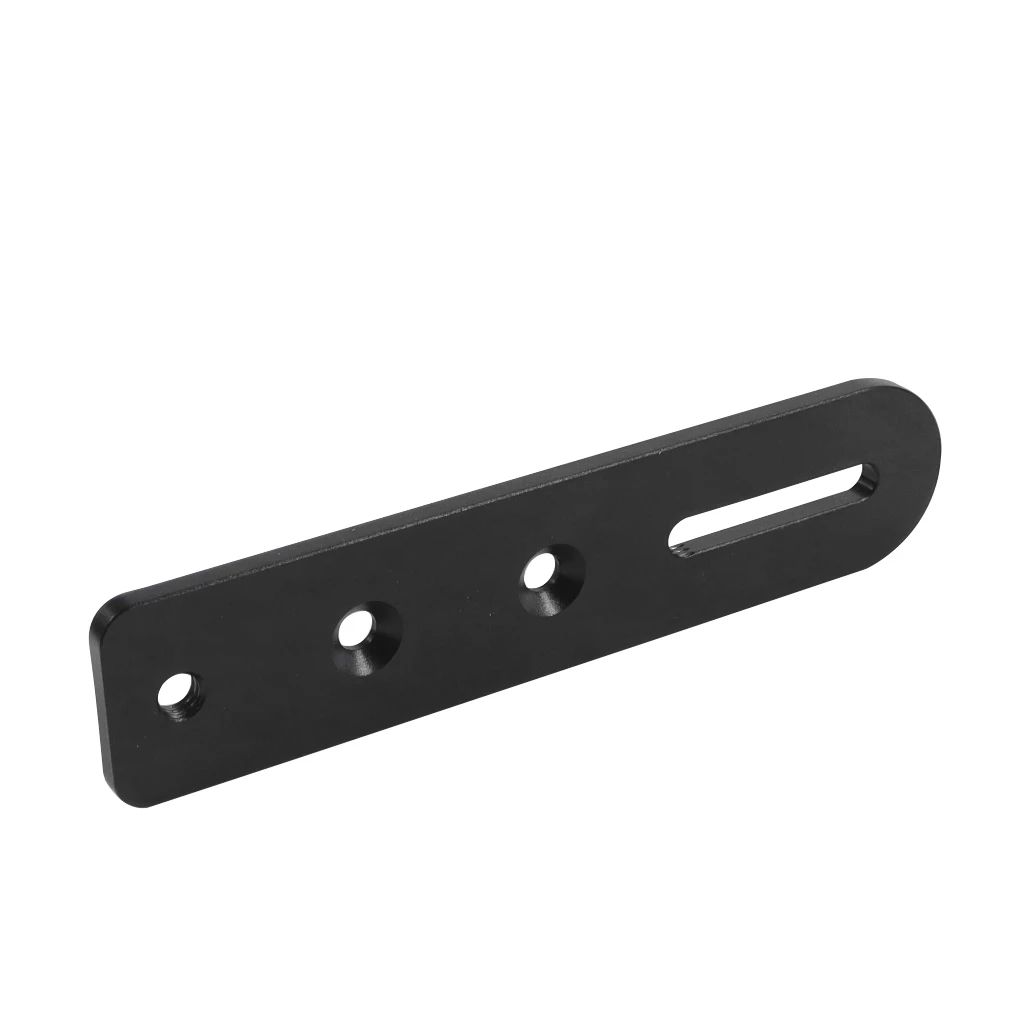 BGNing Aluminiumlegierung Connect Mount Plate Support 30 kg mit 1/4 Zoll Schraubenlöchern Schnellwechselplatine für SLR-Kamerafotografie – Detail 4