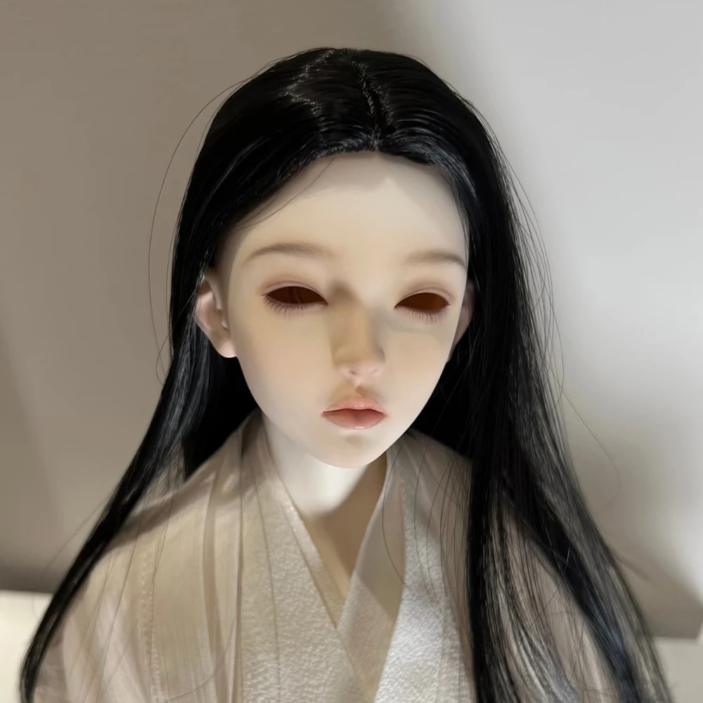 

1/3 BJD голова куклы без макияжа смола милая девушка голова куклы DIY аксессуары для кукол без макияжа игрушка