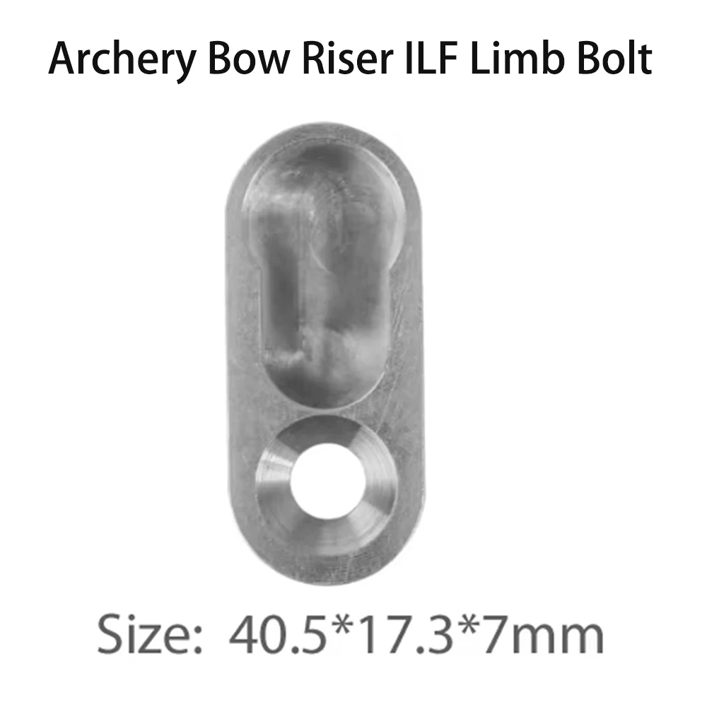 10pcs 10pcs Archery ILF Limb Bolt Pins Adjustment Slides Alignment Plate Replacement ILF Limb Riser  Accessories