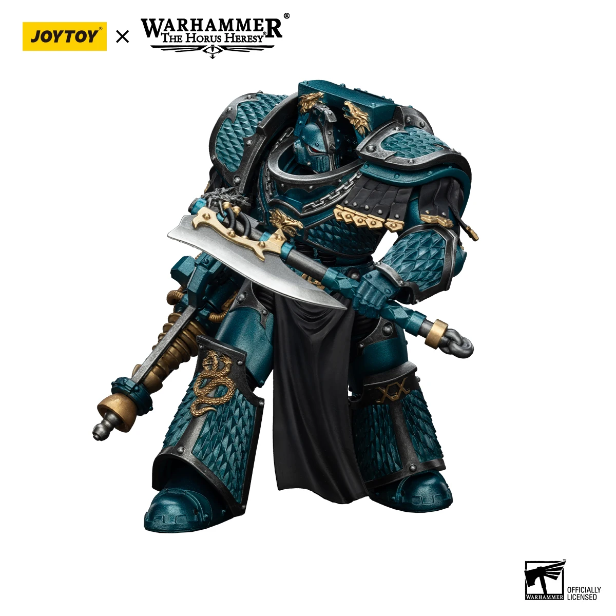 JOYTOY Warhammer 30K 1/18 Action Figures Alpha Legion Lernaean Terminator with Conversion Beam Cannon Model