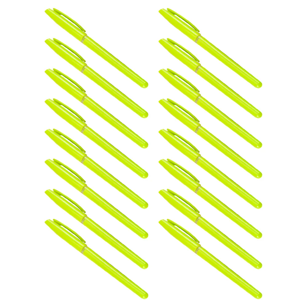 

50 Pcs Pen Holder Shells Water Soluble Empty for Gel Pens Clear Tubes Plastic Office