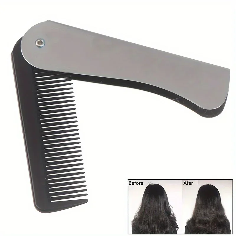 

Portable Travel Hair Comb Brush For Men & Women Foldable Massage Hair Comb Folding Hair Combs Hairdressing Tools Combs For Women