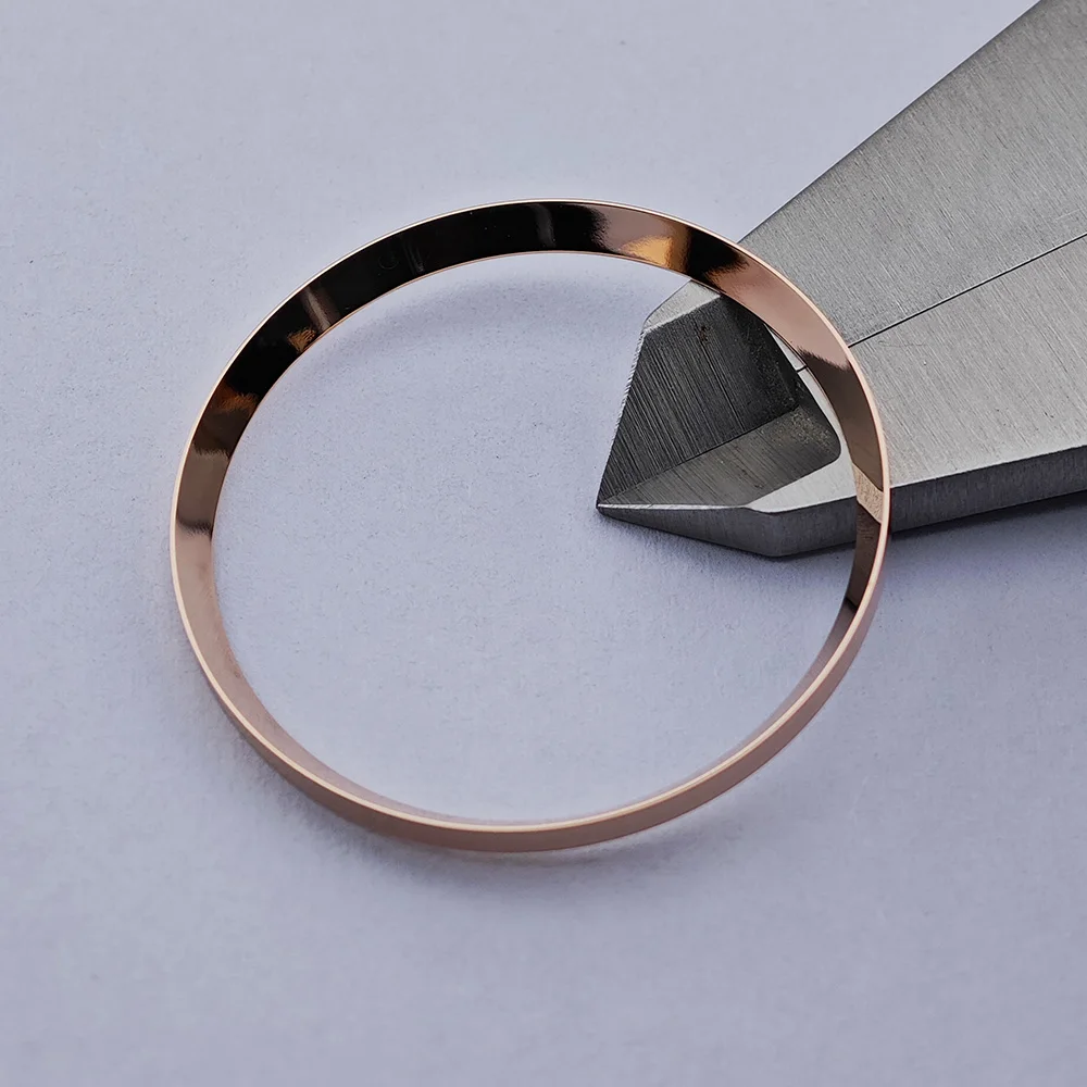 Mod 30.5mm Copper Watch Chapter Ring Installation Fits SRPD For N H35 NH36 Movement Watch Cases Repair Parts