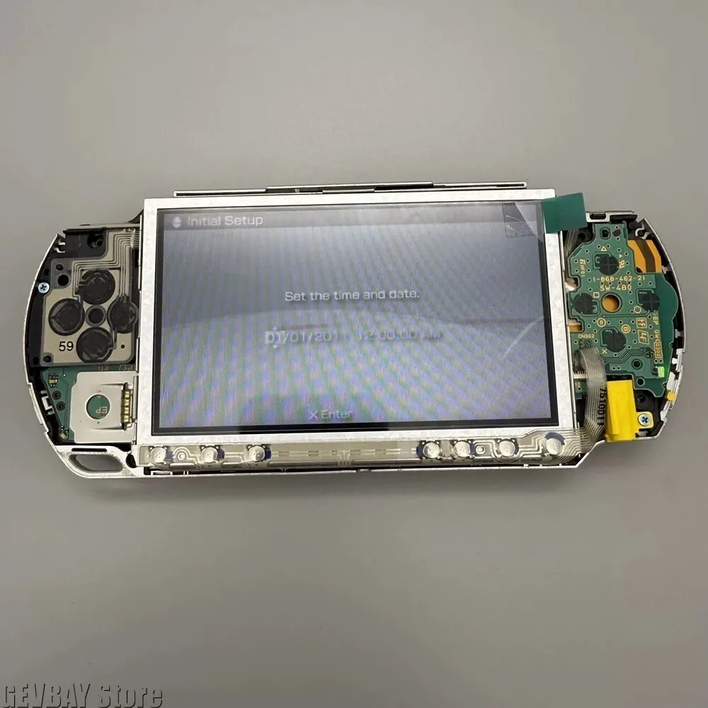 

IPS ЖК-экран для игровой консоли PSP1000 для Sony PSP 1000 к IPS-экрану, комплекты высокой яркости для подсветки ЖК-дисплея