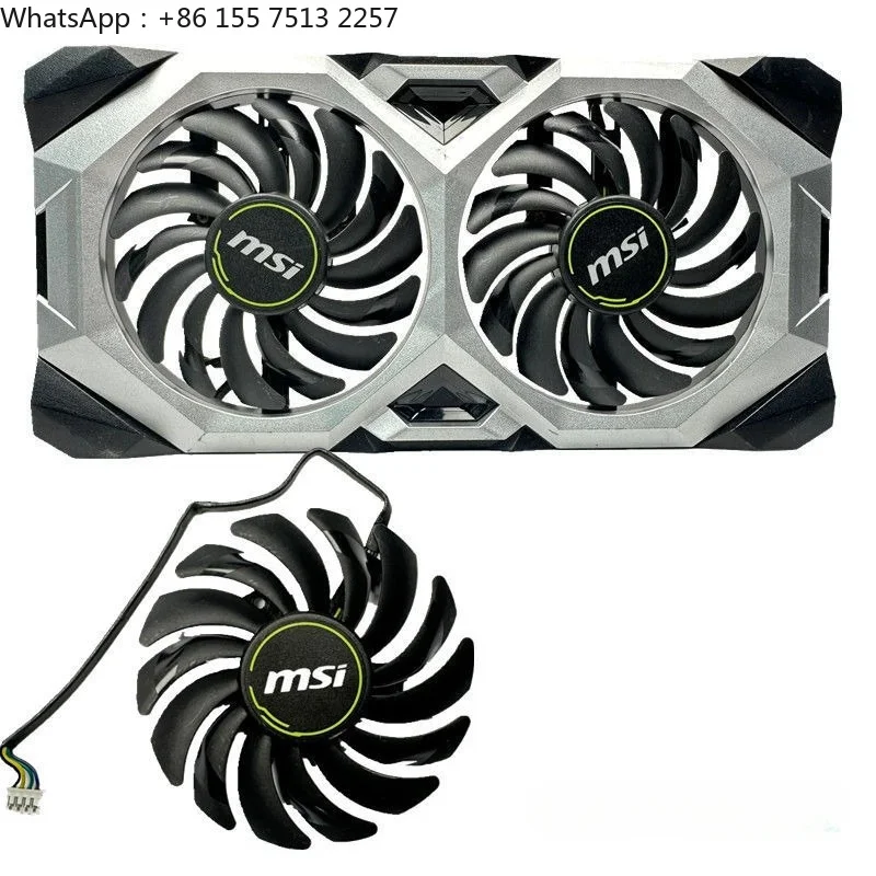 Applicable for MSI RTX 2060S VENTUS graphics card fan PLD09210B12HH