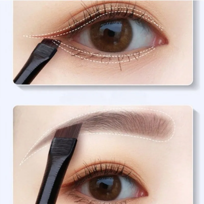 6-Piece Eye Brush Set Professional | Vegan Cruelty-Free Eye Makeup Brushes for Blending, Shading, Lining | Complete Eye Makeup K