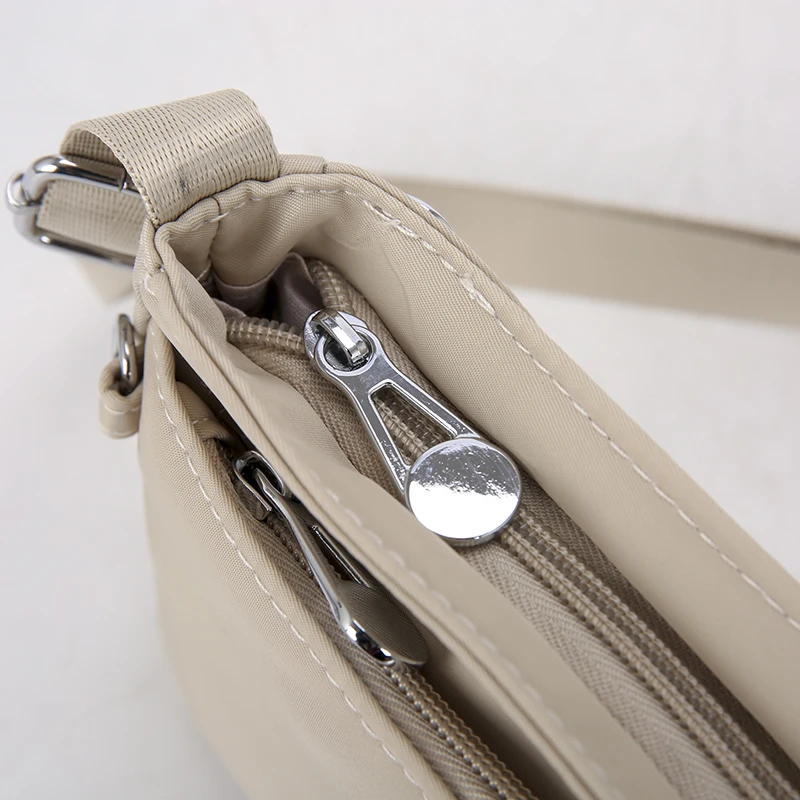 Large Capacity Women Crossbody Bag Waterproof Nylon Shoulder Bag Lightweight Adjustable Strap Fashion Messenger Handbag Travel image 4