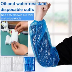 Waterproof and oilproof transparent sleeves for men and women Kitchen chore sleeves Plastic Sleeves