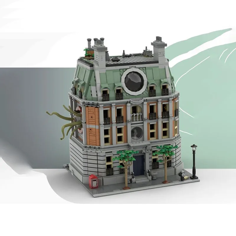 Movie Model Moc Building Bricks Modular Sanctum Sanctorum Model Technology Blocks Christmas DIY Toy Construction Set Gifts