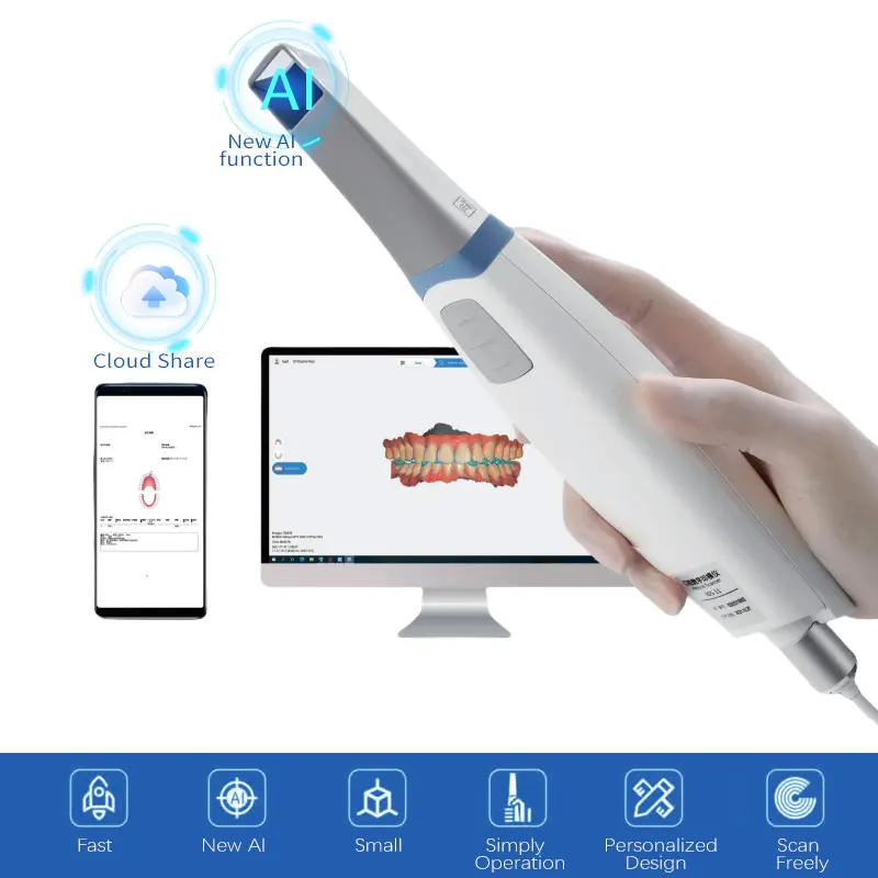 

Original Brand Dental Intraoral scanner 3DS ISO-11Digital Impression intra oral 3d scanner Runyes