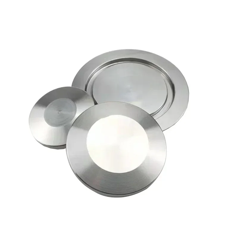 KF10 KF16 KF25 KF40 KF50 KF63 304 Stainless Steel Pipe Fitting KF Vacuum End Cap Plug Fit Tri Clamp