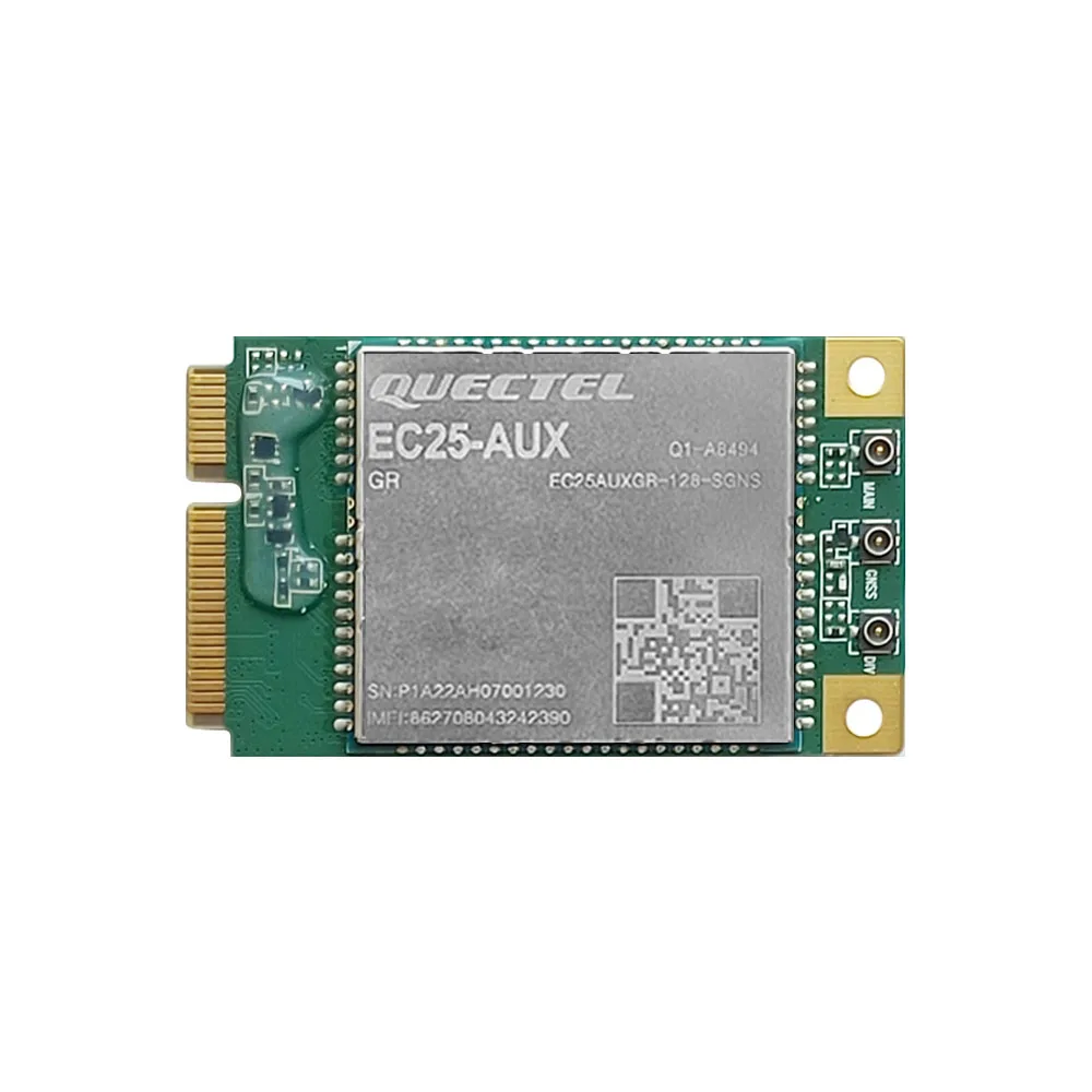 

Quectel EC25 EC25AUXGR-MINIPCIE EC25-AUX Pcie LTE Cat4 mini pcie Module B1/B2/B3/B4/B5/B7/B8/B28 Latin America/Australia