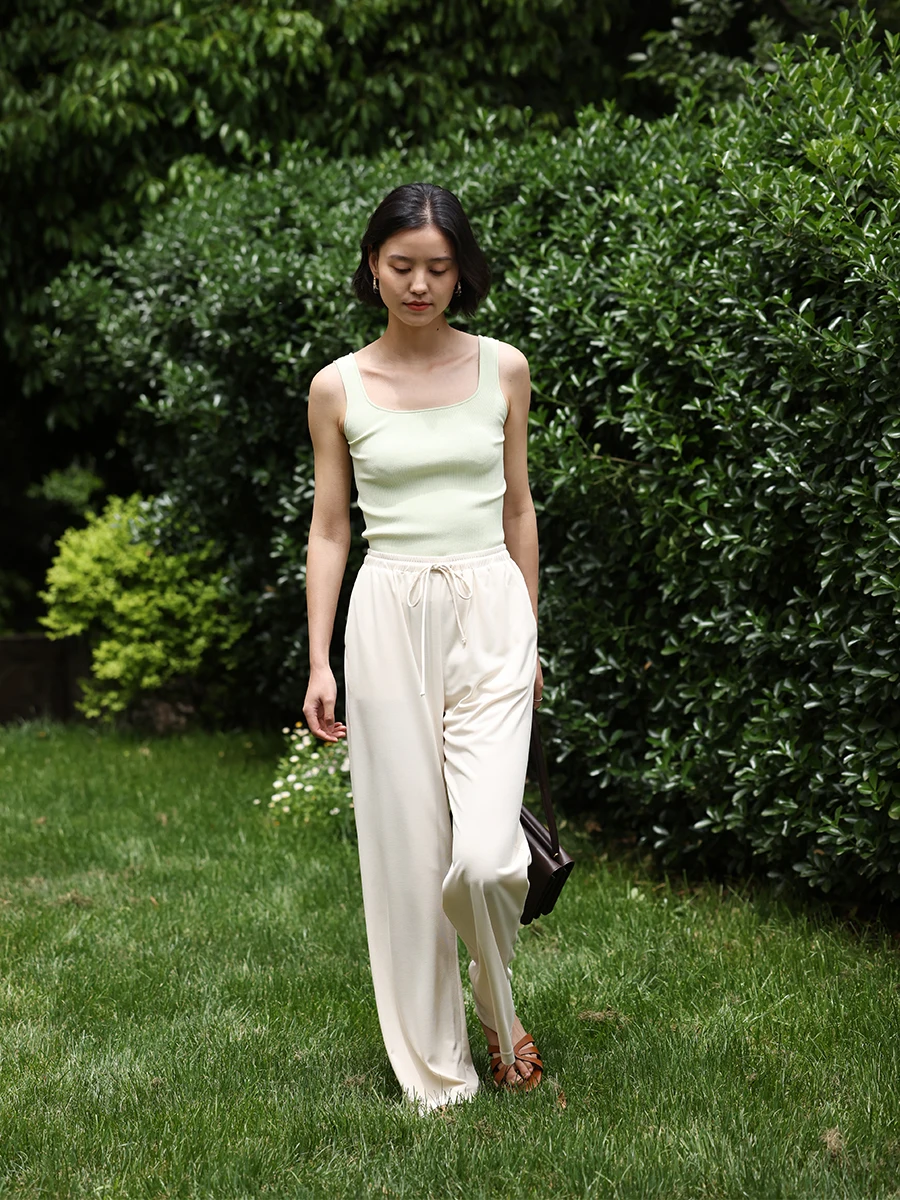 

Женский винтажный жилет HeyDr с квадратным вырезом, в полоску, для лета, универсальный, стройнящий, из смесовой ткани, для повседневной носки