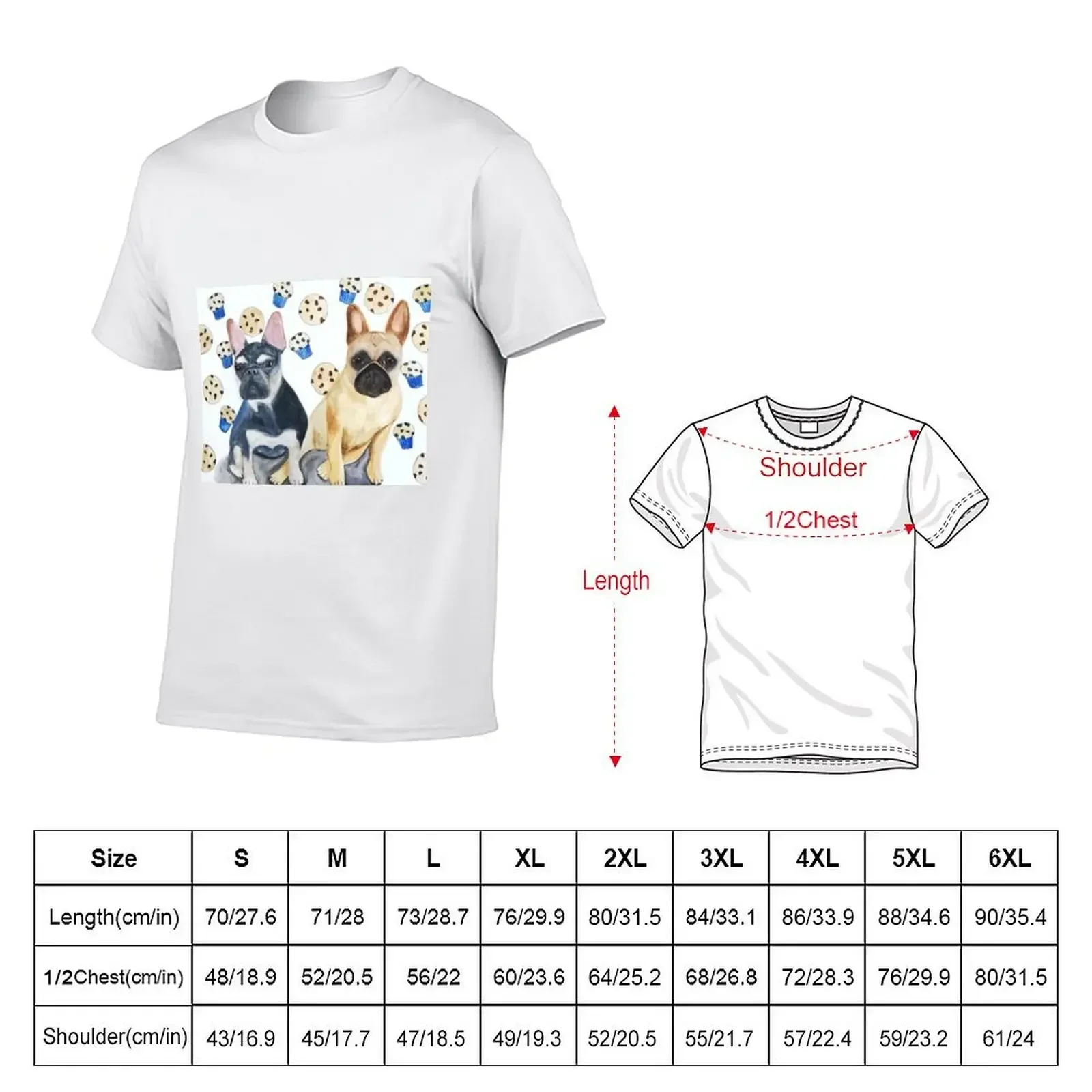 Cookie and Blueberry Muffin (Rosanna Pansino's Dogs) T-Shirt anime tshirt vintage vintage t shirt men