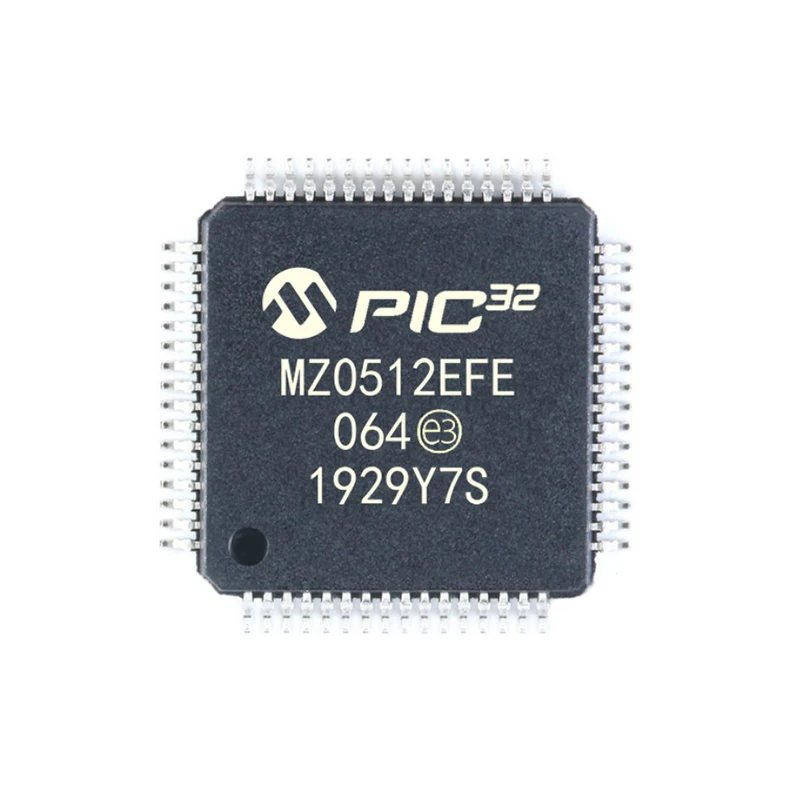 

5PCS PIC32MZ0512EFE064-I/PT ,QFP-64, 32-bit Microcontrollers - MCU 512KB FLASH 128KB RAM New Original