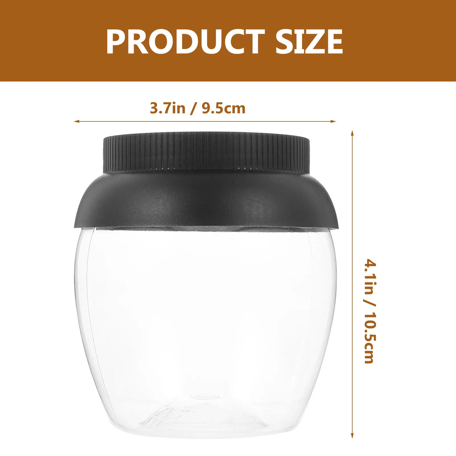 2Pcs Compact Food Grade Plastic Pickle Jar Small Space Saving Fermenting Container for Kimchi Onions Cabbage Beetroot Pickling - view 5