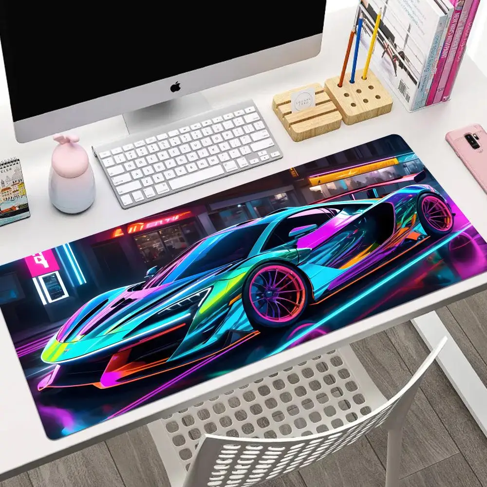 Luxury Sport Spuer Car Anime XXL Game Keyboard Mousepad Desk Gaming Mouse Cushion Wireless Pad Desktop Mats PC Large Table Rug