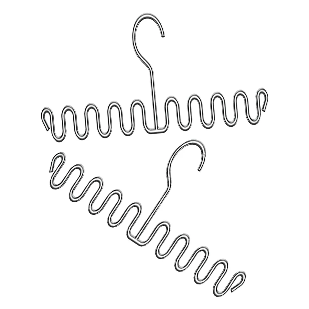 

2Pcs Hanging Clothes Rack Wave Shaped Bra Hangers for Closet Organizer Tank Tops Storage Lingerie Holder Clothes Storage Hanger