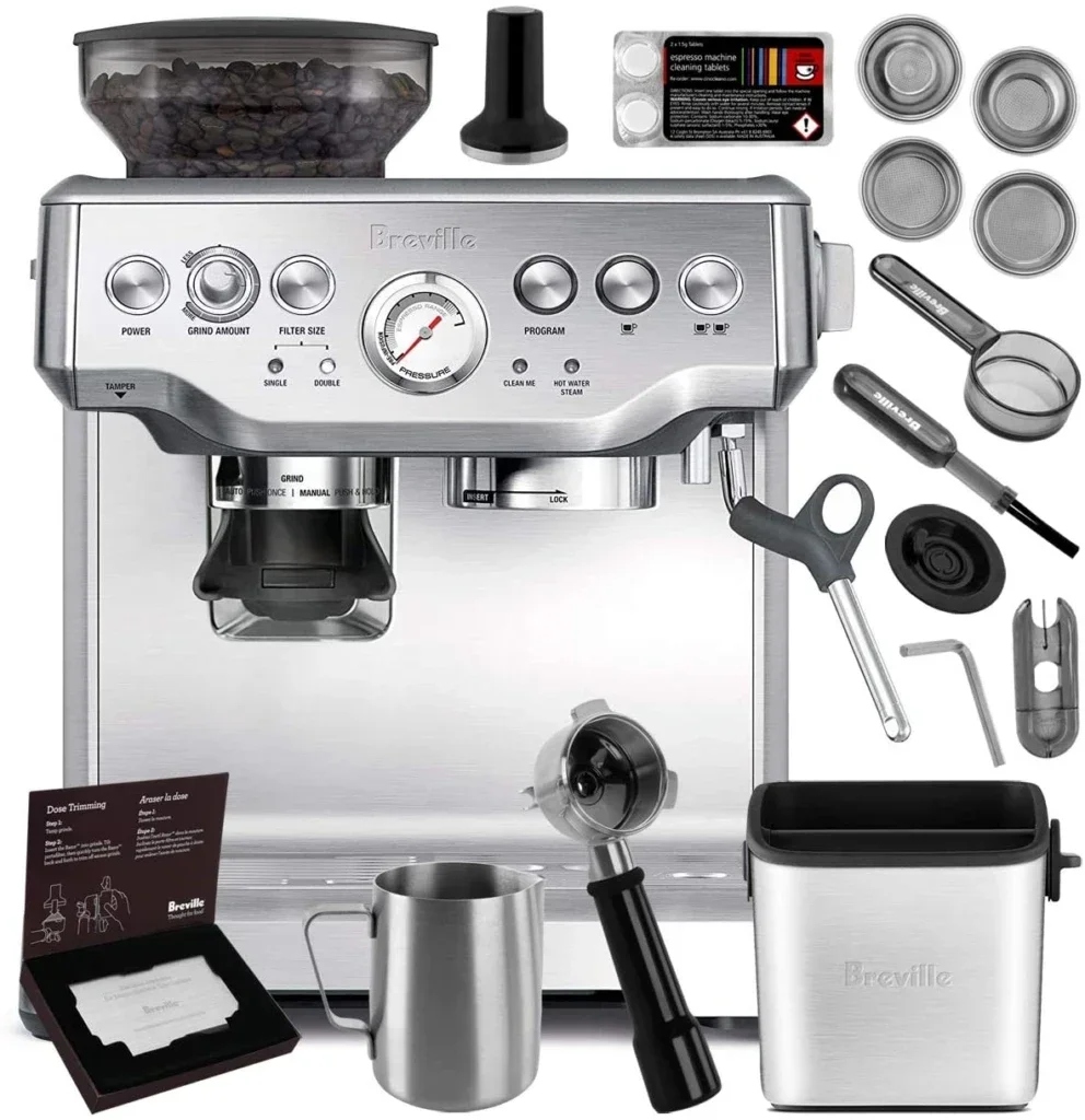 Oracle Touch-máquina de café expreso completamente automática, Brevilles BES990BSS, descuento en ventas de verano