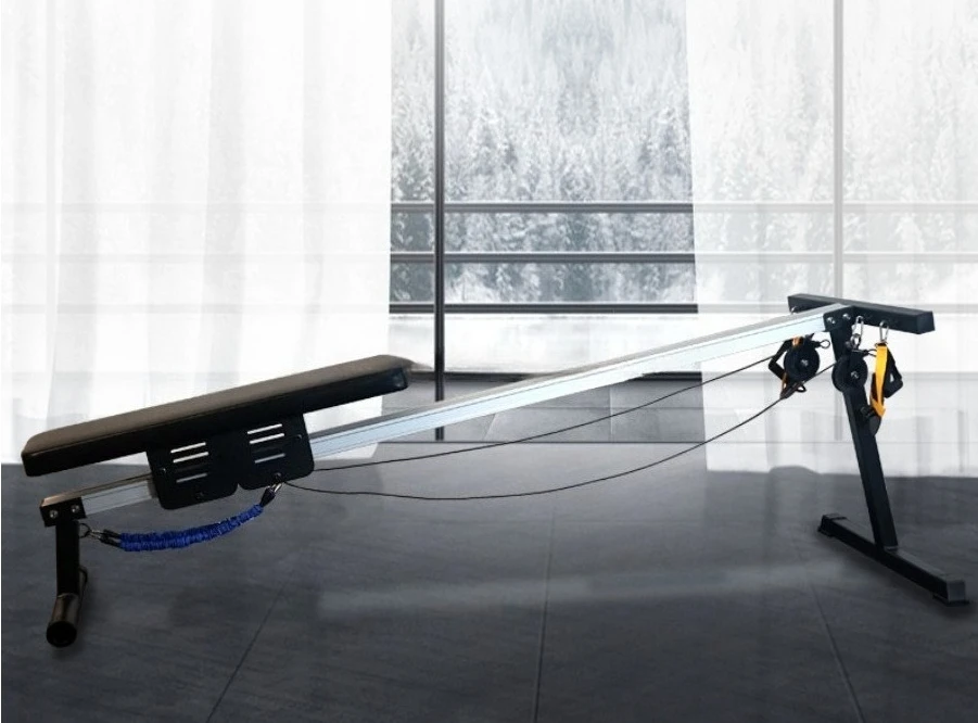Shoulder and Back Strength Training Multifunctional Station Trainer Webbed Palm Swimming Row Machine