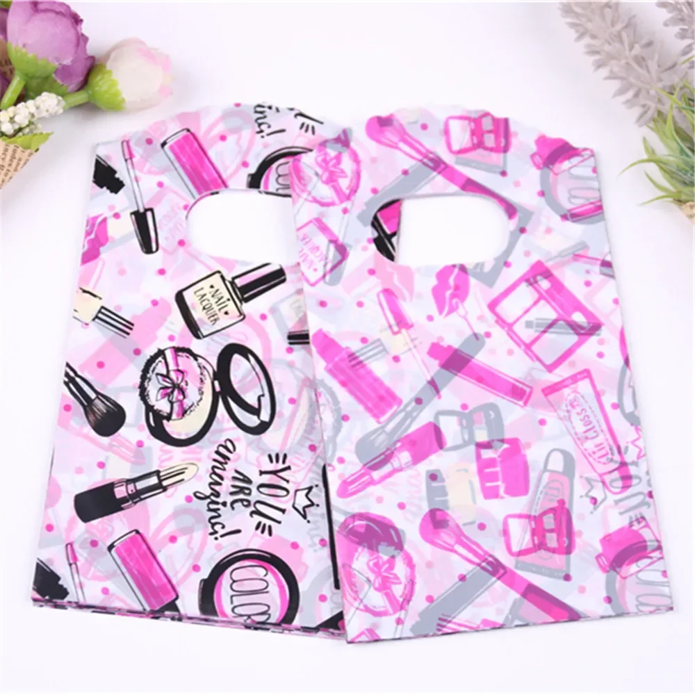 Luxury Fashion Small Plastic Lipstic Packaing Bags Favor Party Gift Packing Bag Wholesale 50pcs/lot