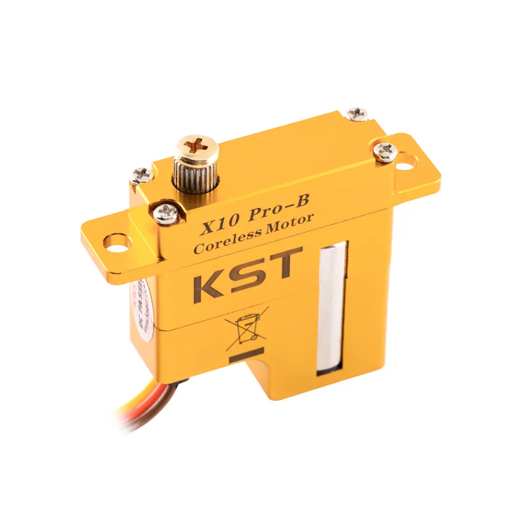 KST X10 Pro A B 11,5Kgf.cm 0,10 Sek. Digitaler Metallgetriebe-Servo für F5J-Wettkampf-Großflügelgleiter – Detail 11