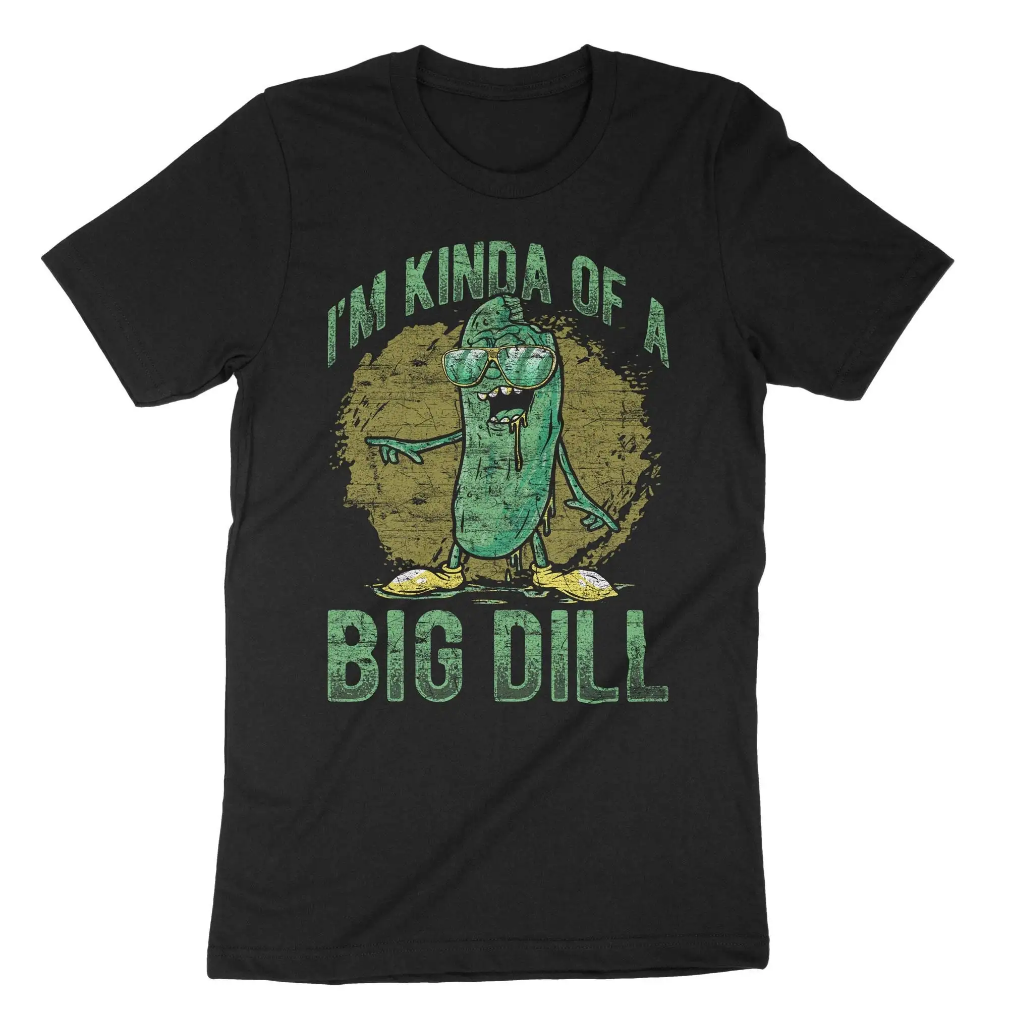 I'm Kind Of A Big Dill T Shirt Pickle Funny For Lovers Cucumber Vegetable Vegan