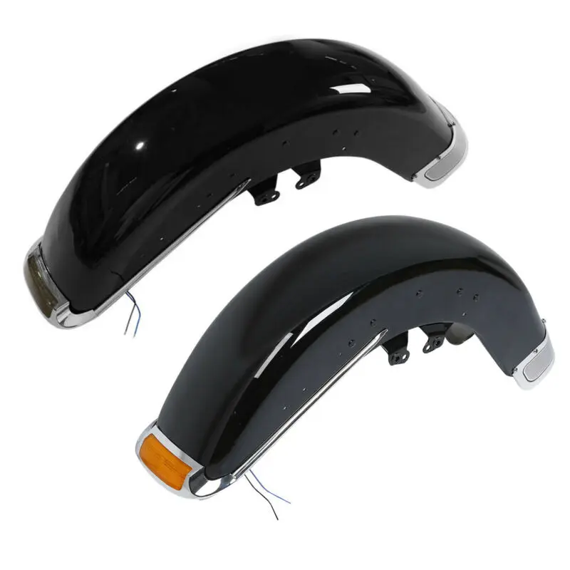 

Motorcycle Front Fender Assembly For Harley Touring Road King Electra Tri Glide Ultra Classic Limited FLHTK 2014-Up