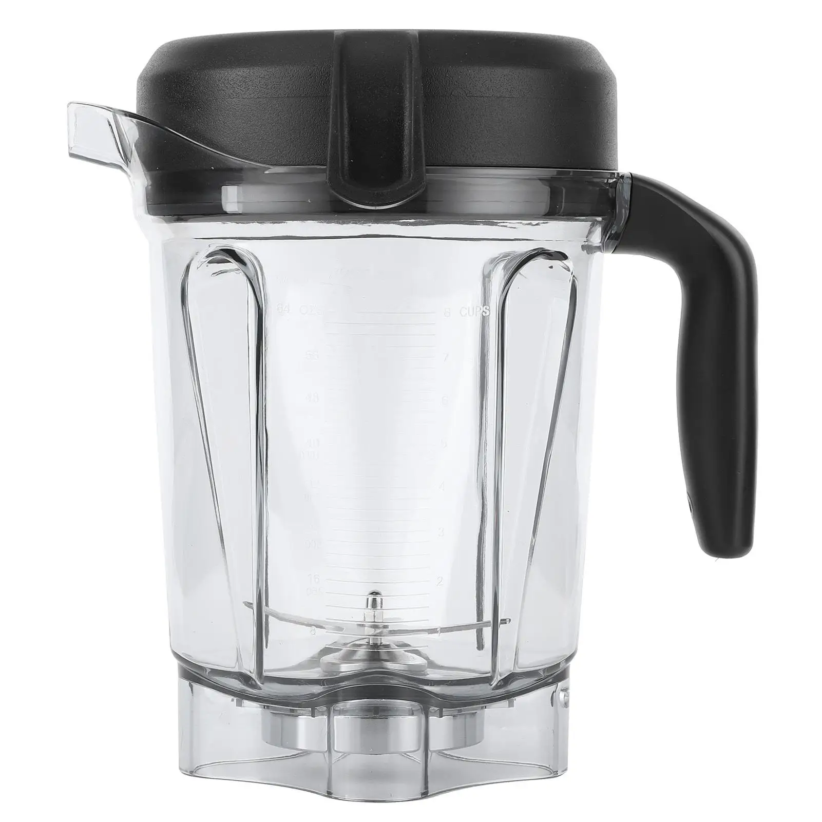 

64oz Transparent Blender for container with Blade Lid Replacement for Smoothies and Juices - Compatible Accessories