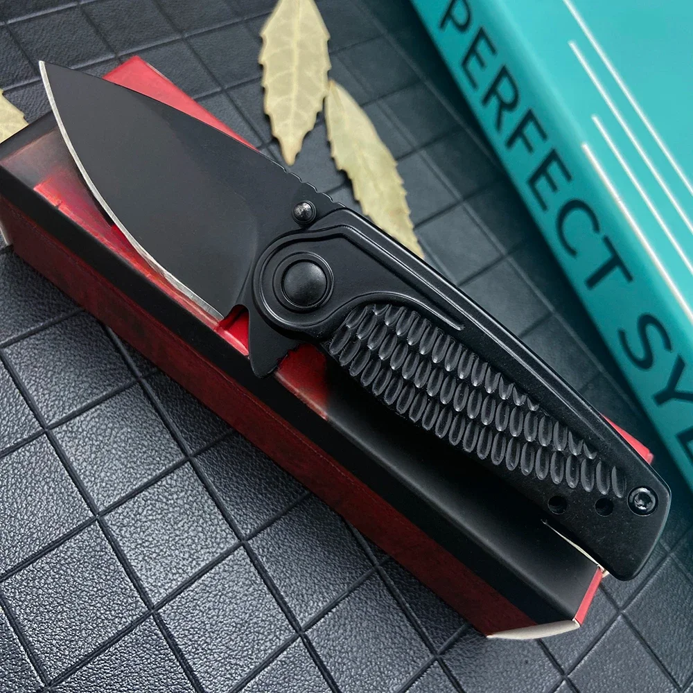 

13/13 Hunting Outdoor Flipper Mini Folding Pocket Knife Outdoor Portable Utility Camping Self Defense Multi Knife for Men