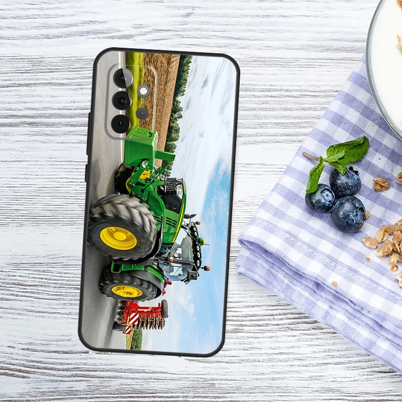 Farm Vehicle Tractor Case For Samsung Galaxy A52 A32 A12 A14 A34 A54 A53 A33 A13 A51 A71 A15 A25 A35 A55 Cover