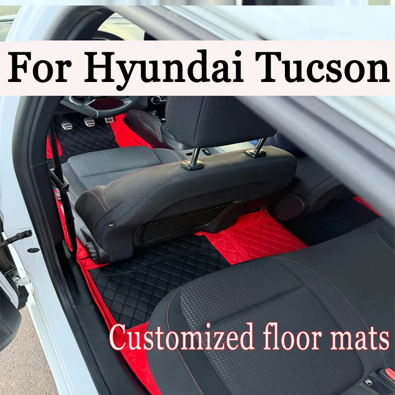 

Car Floor Mats For Hyundai Tucson 2015 2016 2017 2018 Custom Auto Foot Pads Automobile Carpet Cover accessories