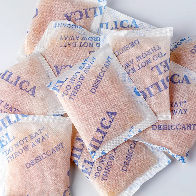 10g 50 Package Orange Waterproof Reusable Silica Gel Beads Bottles Moisture Absorber Electronic Product Desiccant Dehumidifie