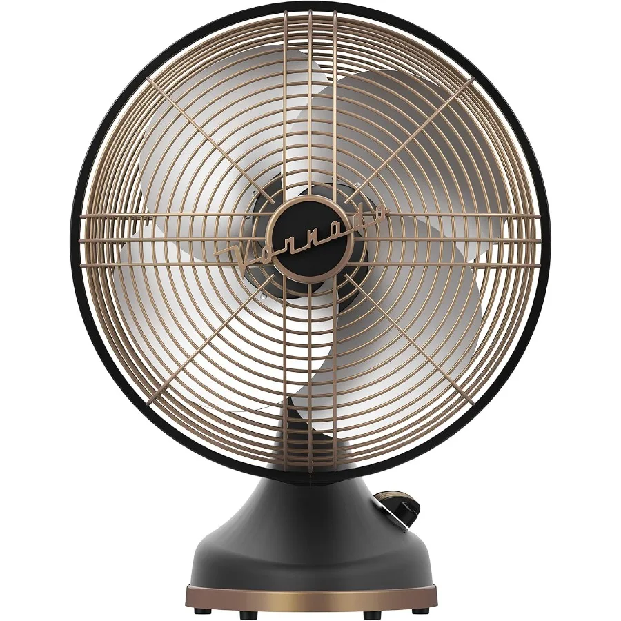 Silver Swan Alchemy Oscillating Vintage Fan Gunmetal Medium