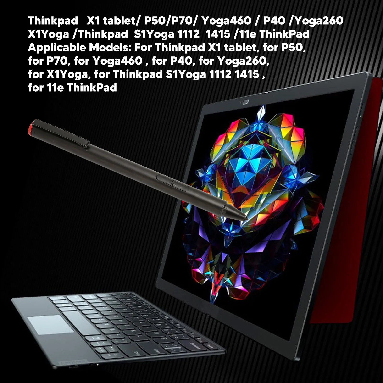 

Digital ABS Material Aluminum Alloy Lightweight Ergonomic 2048 Pressure Sensing for P70 for Yoga460